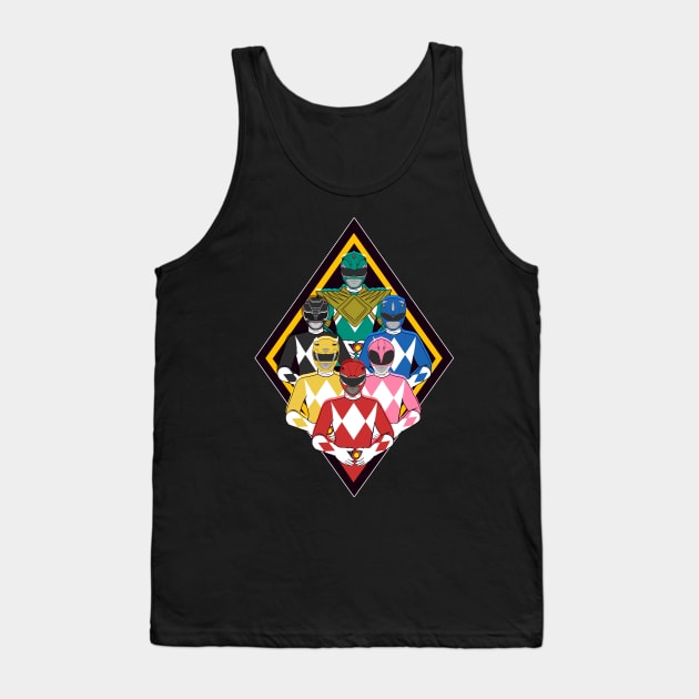 power rangers Tank Top by ekkimu